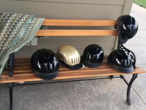 Helmets for Hoofprints